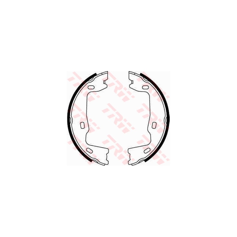 TRW Bremsbackensatz, Feststellbremse GS8223