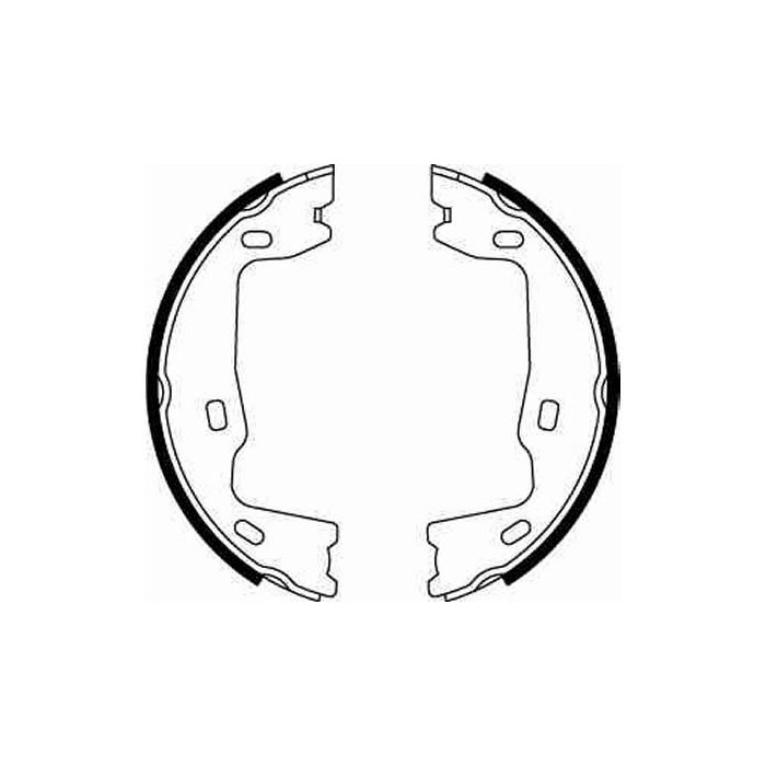 TRW Bremsbackensatz, Feststellbremse GS8223