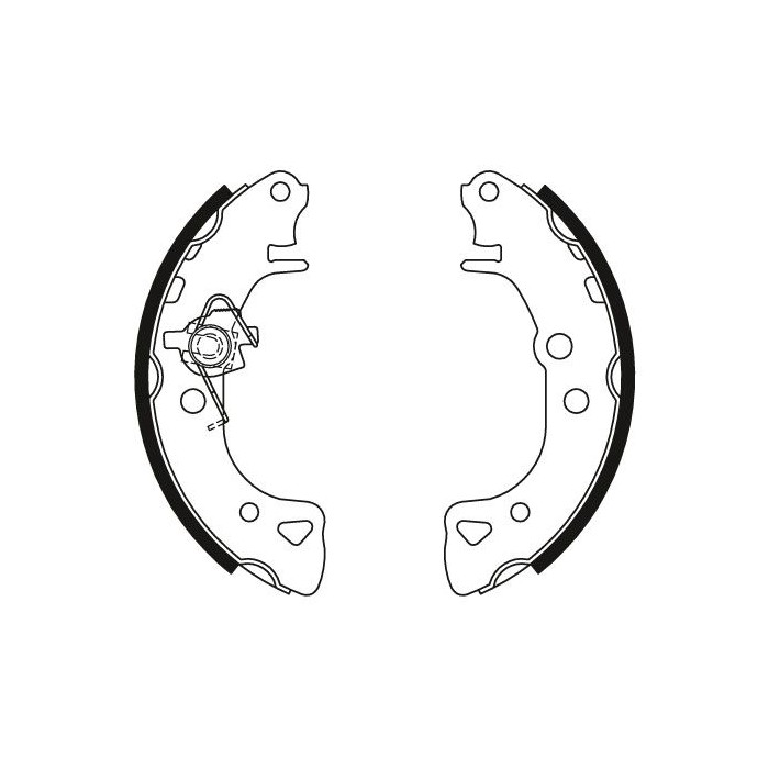 TRW Bremsbackensatz GS8271