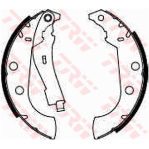 TRW Bremsbackensatz GS8272