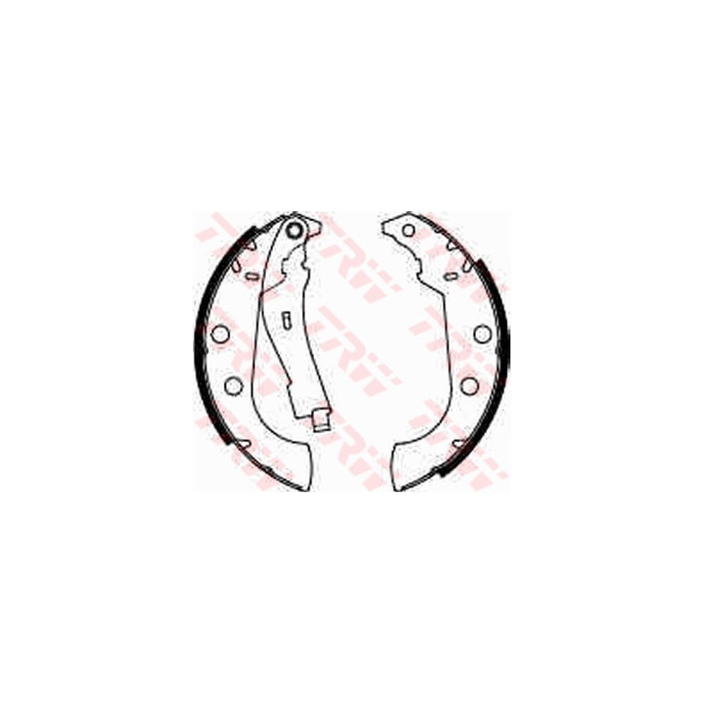 TRW Bremsbackensatz GS8272