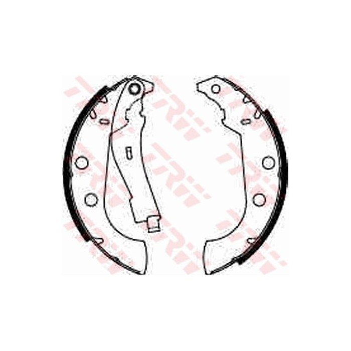 TRW Bremsbackensatz GS8272