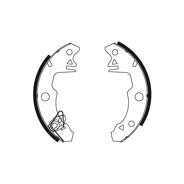 TRW Bremsbackensatz GS8319
