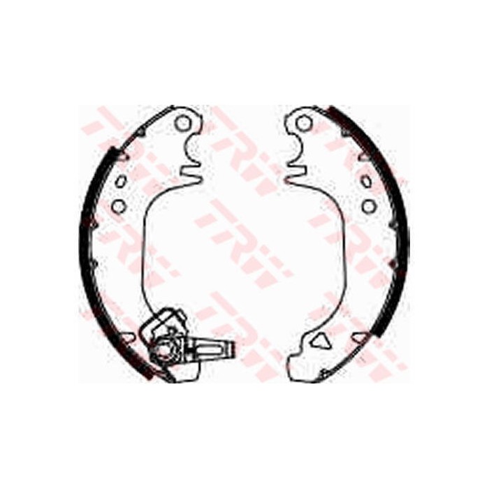 TRW Bremsbackensatz GS8322