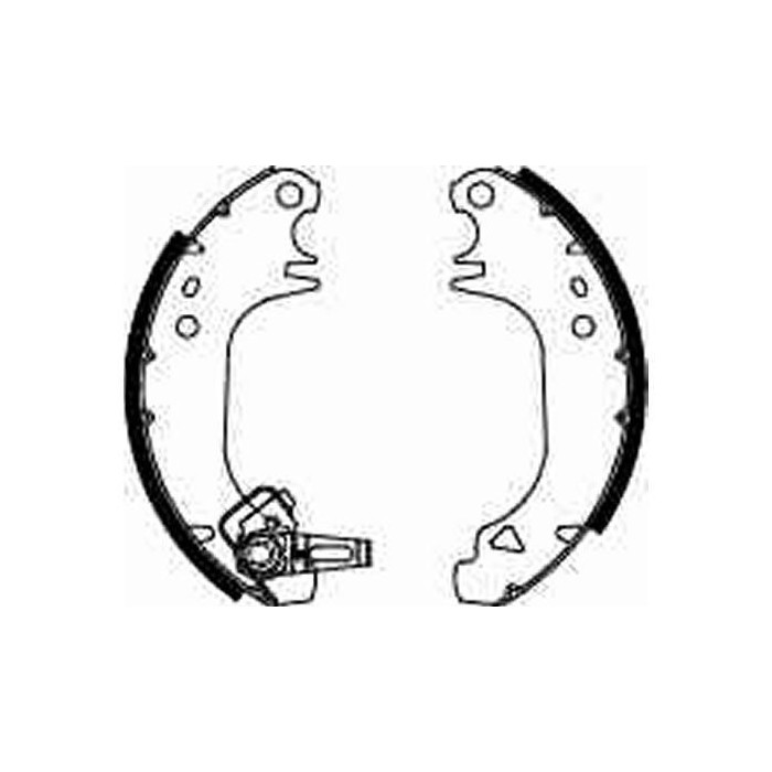 TRW Bremsbackensatz GS8322