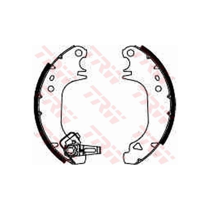TRW Bremsbackensatz GS8322