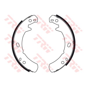 TRW Bremsbackensatz, Feststellbremse GS8429