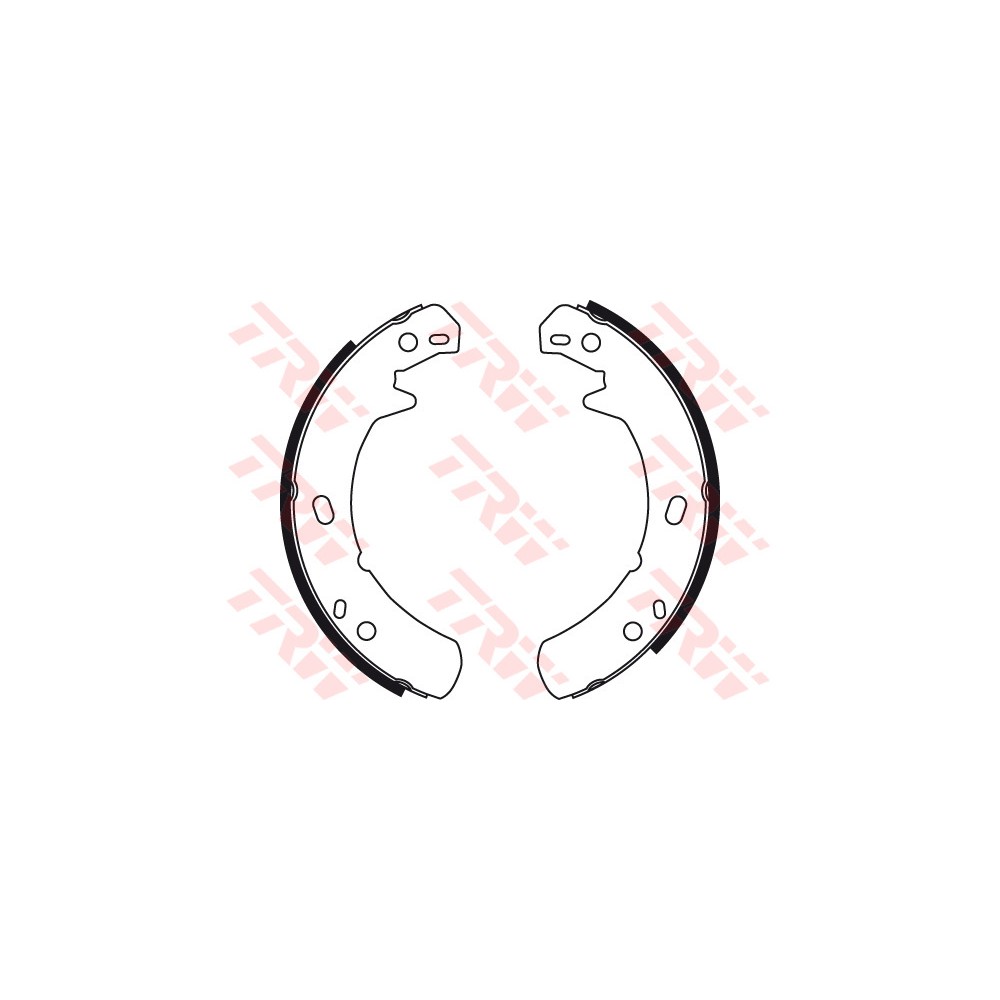 TRW Bremsbackensatz, Feststellbremse GS8429