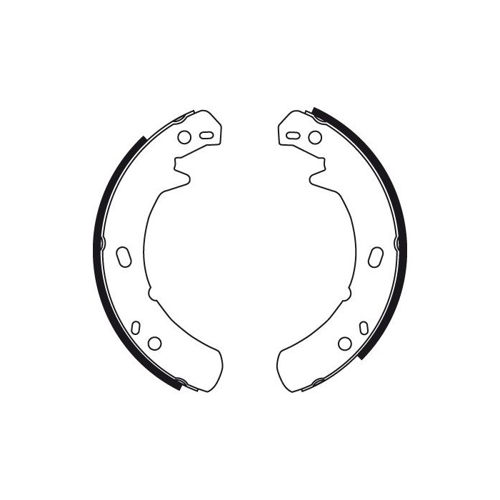 TRW Bremsbackensatz, Feststellbremse GS8429