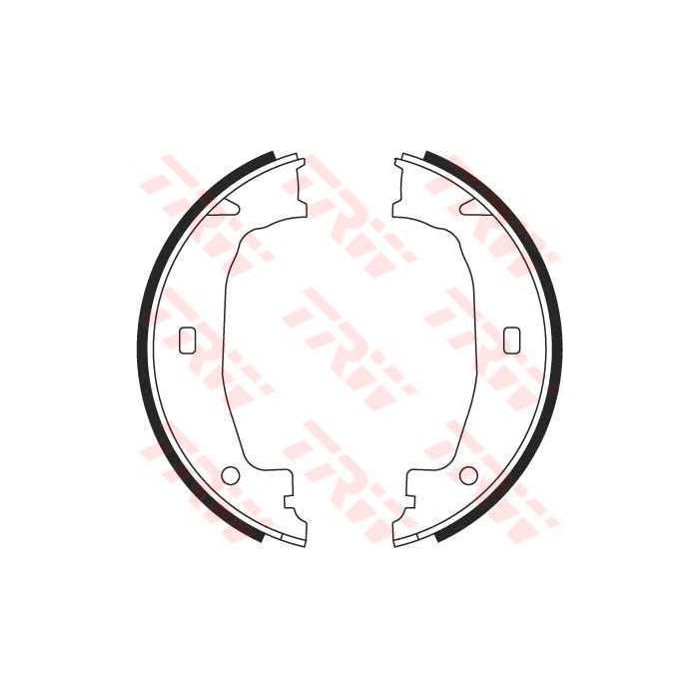 TRW Bremsbackensatz, Feststellbremse GS8432