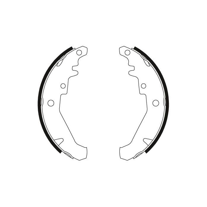 TRW Bremsbackensatz GS8436