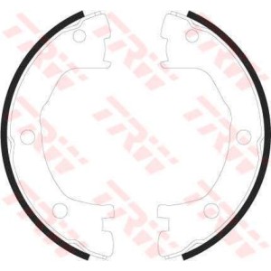 TRW Bremsbackensatz, Feststellbremse GS8440