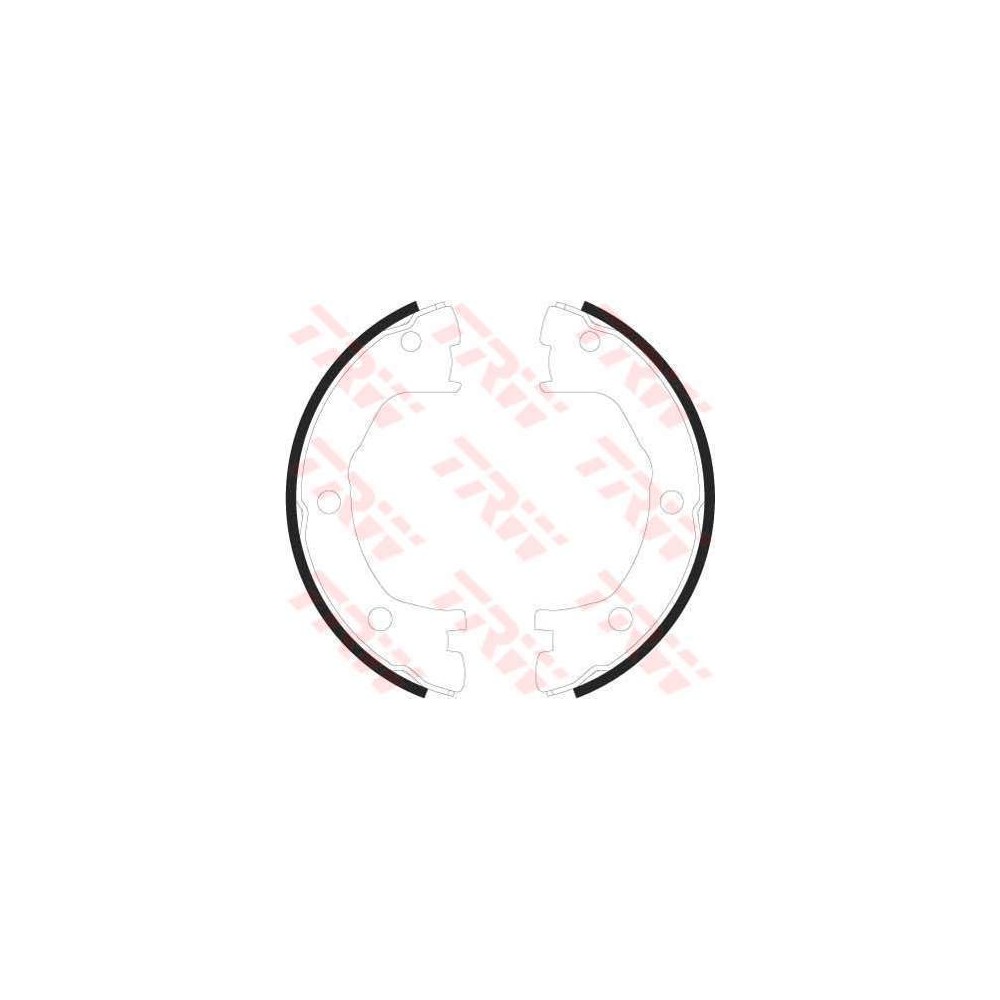 TRW Bremsbackensatz, Feststellbremse GS8440