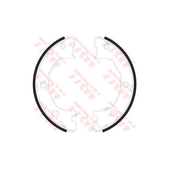 TRW Bremsbackensatz, Feststellbremse GS8440