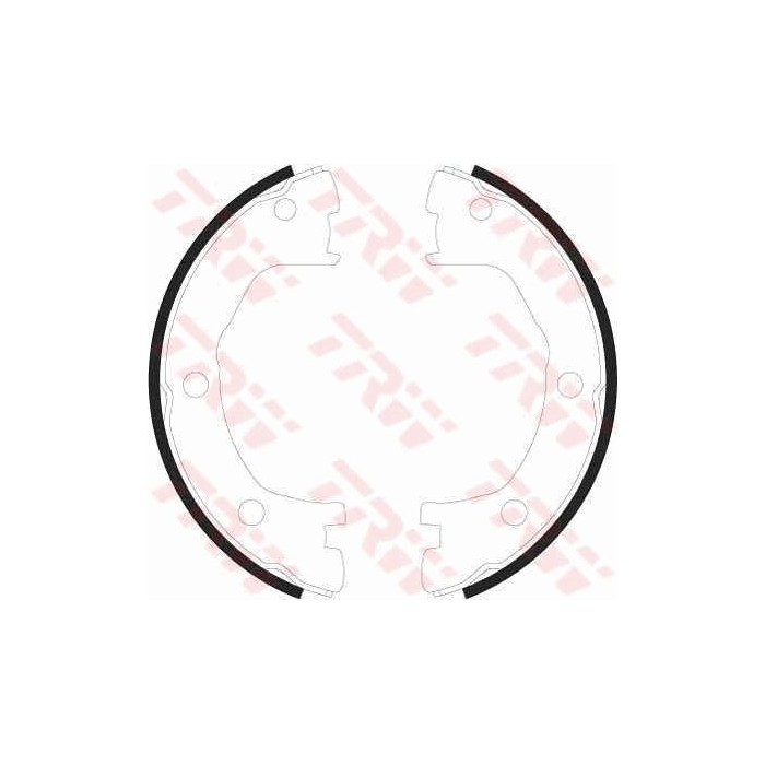 TRW Bremsbackensatz, Feststellbremse GS8440