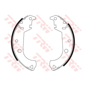 TRW Bremsbackensatz GS8442