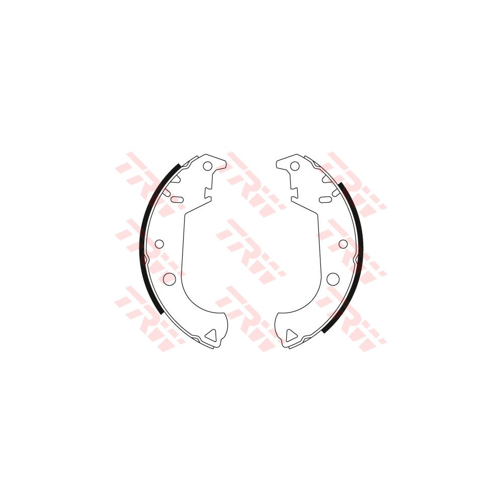TRW Bremsbackensatz GS8442