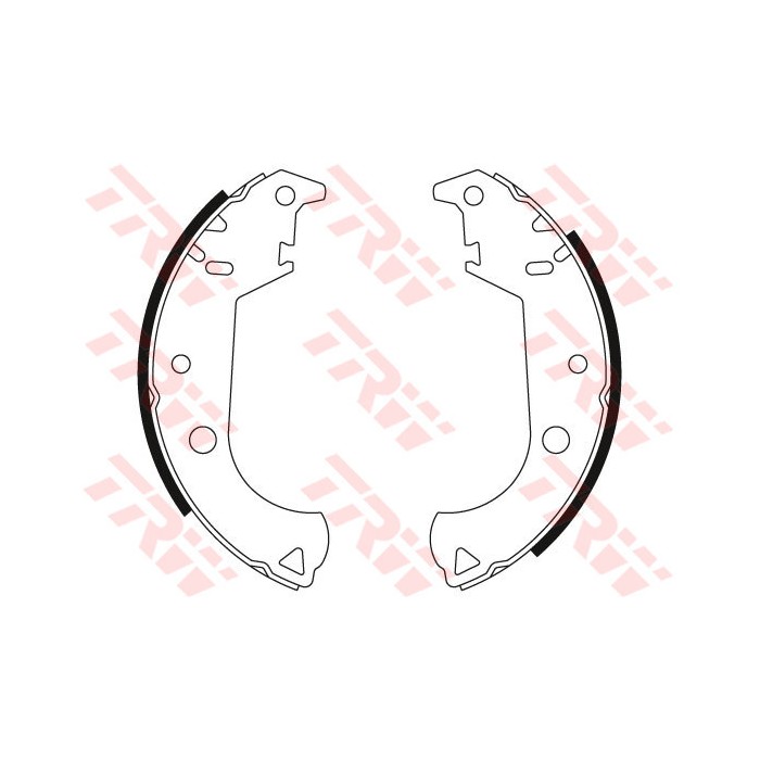 TRW Bremsbackensatz GS8442