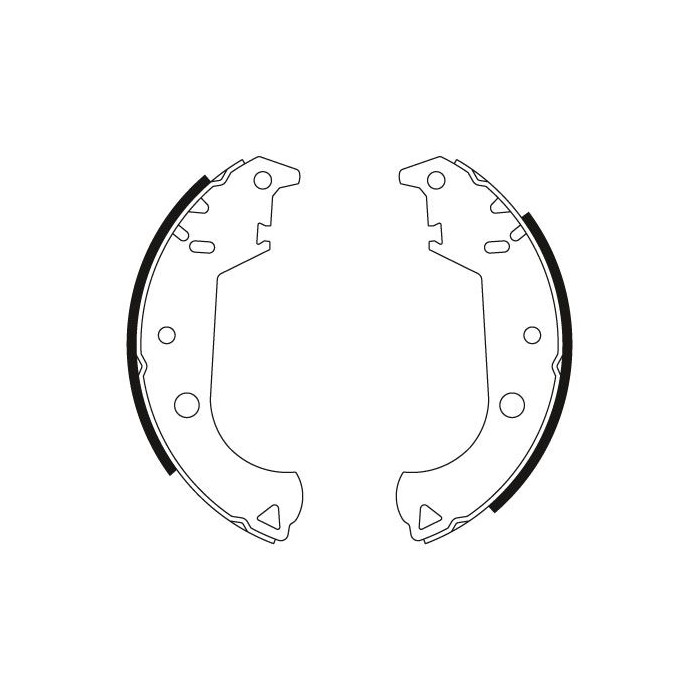 TRW Bremsbackensatz GS8442