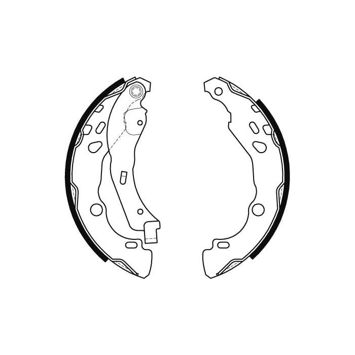 TRW Bremsbackensatz GS8455