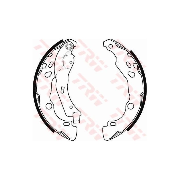 TRW Bremsbackensatz GS8455