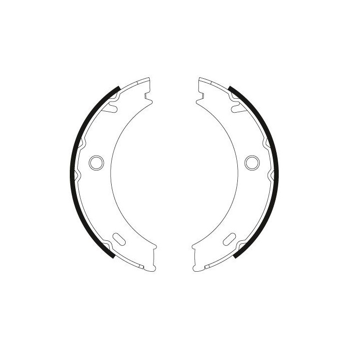 TRW Bremsbackensatz, Feststellbremse GS8466