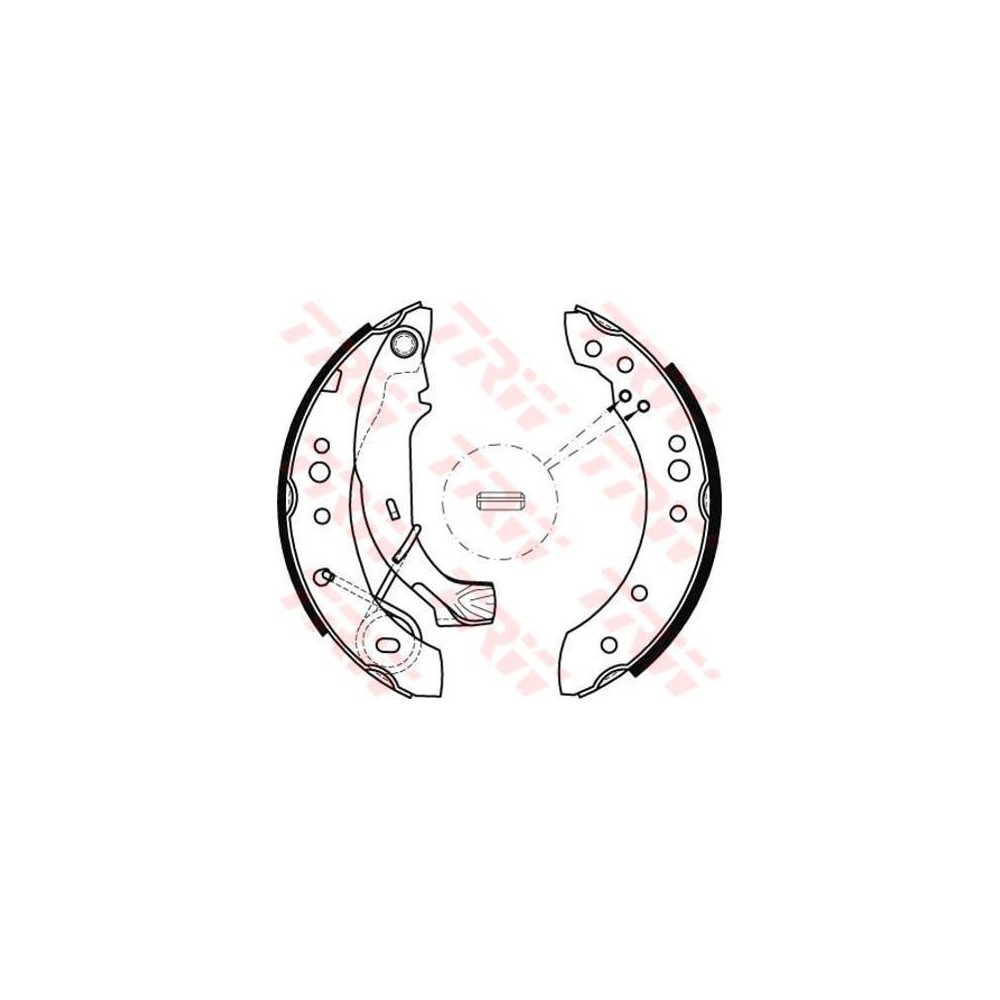 TRW Bremsbackensatz GS8467