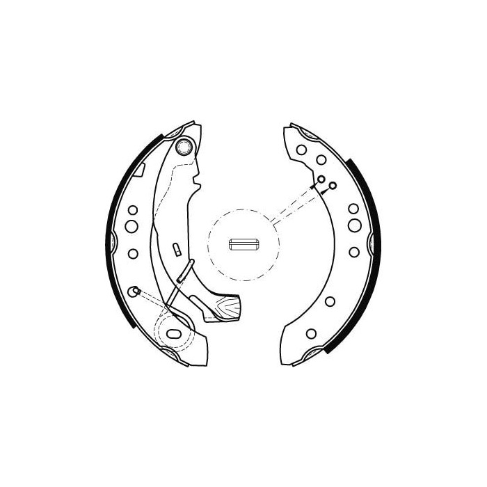TRW Bremsbackensatz GS8467