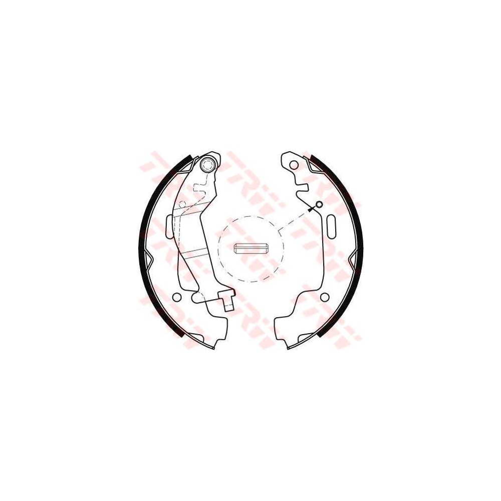 TRW Bremsbackensatz GS8468