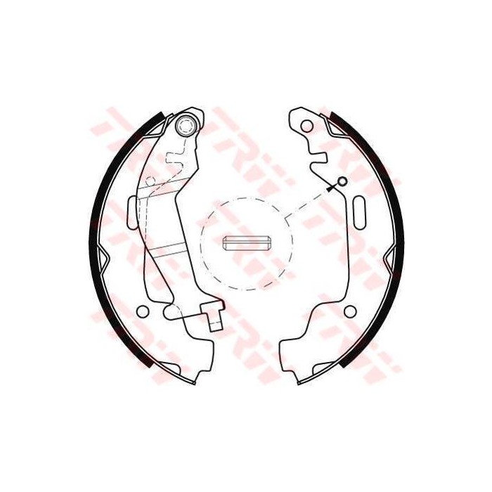 TRW Bremsbackensatz GS8468