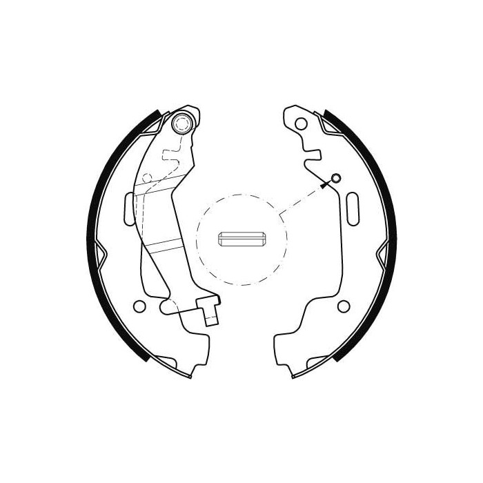 TRW Bremsbackensatz GS8468