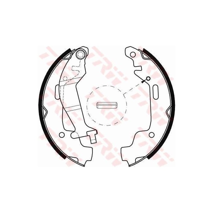 TRW Bremsbackensatz GS8468