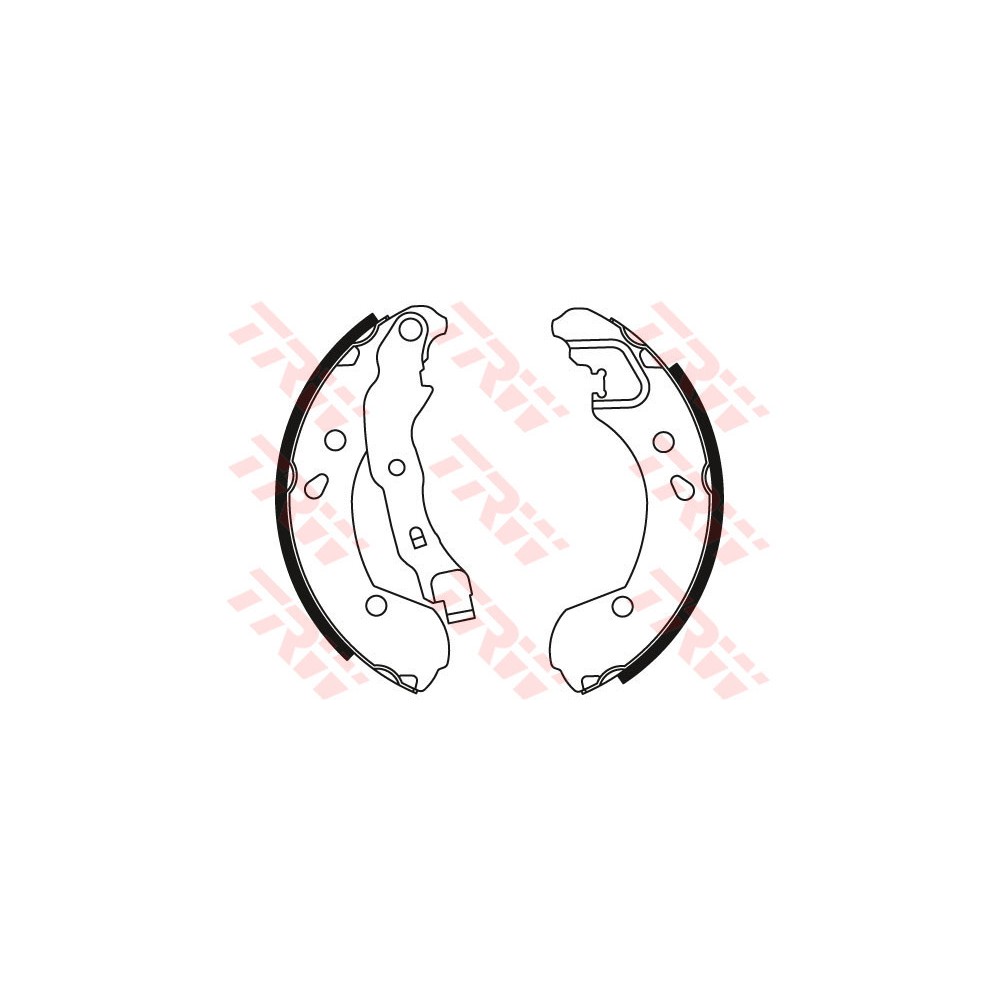 TRW Bremsbackensatz GS8470