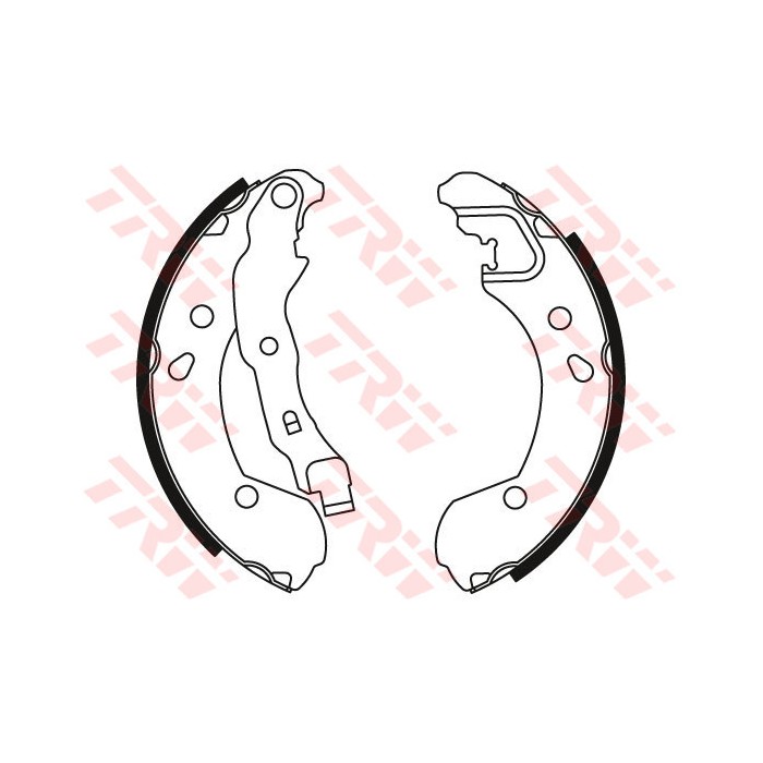 TRW Bremsbackensatz GS8470