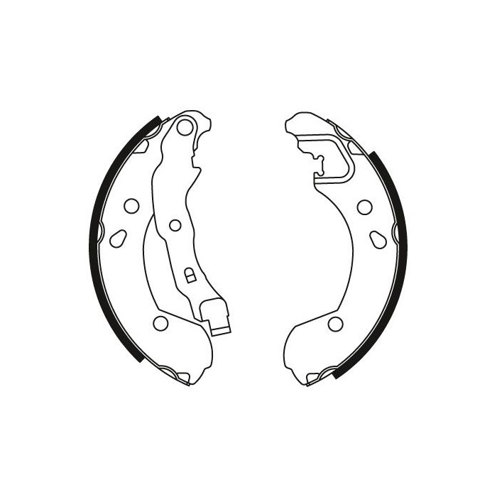 TRW Bremsbackensatz GS8470