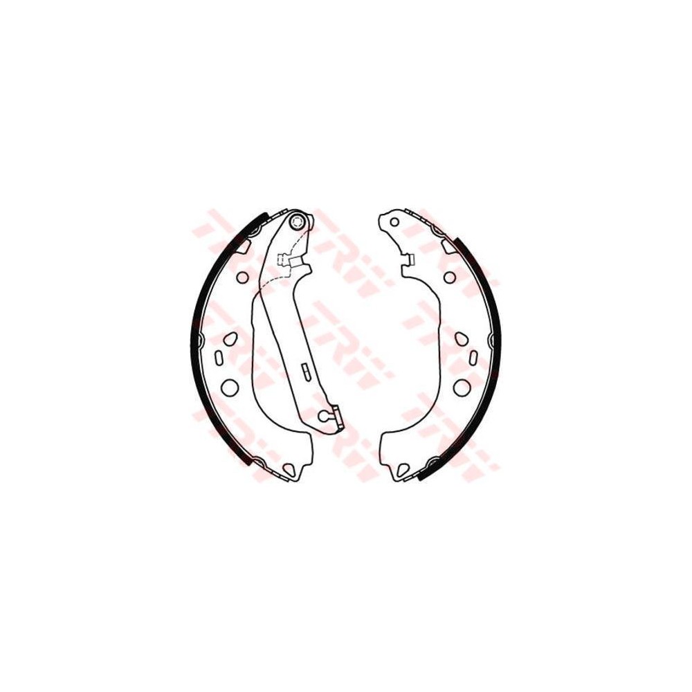 TRW Bremsbackensatz GS8471