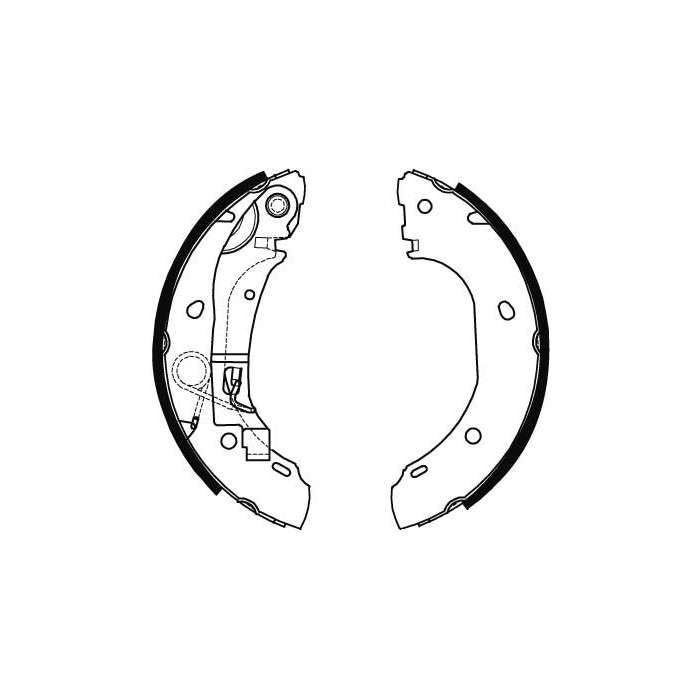 TRW Bremsbackensatz GS8472