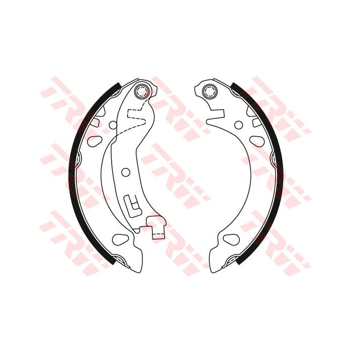 TRW Bremsbackensatz GS8473