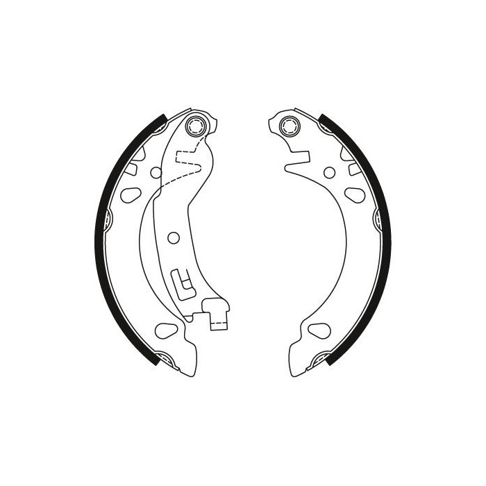 TRW Bremsbackensatz GS8473