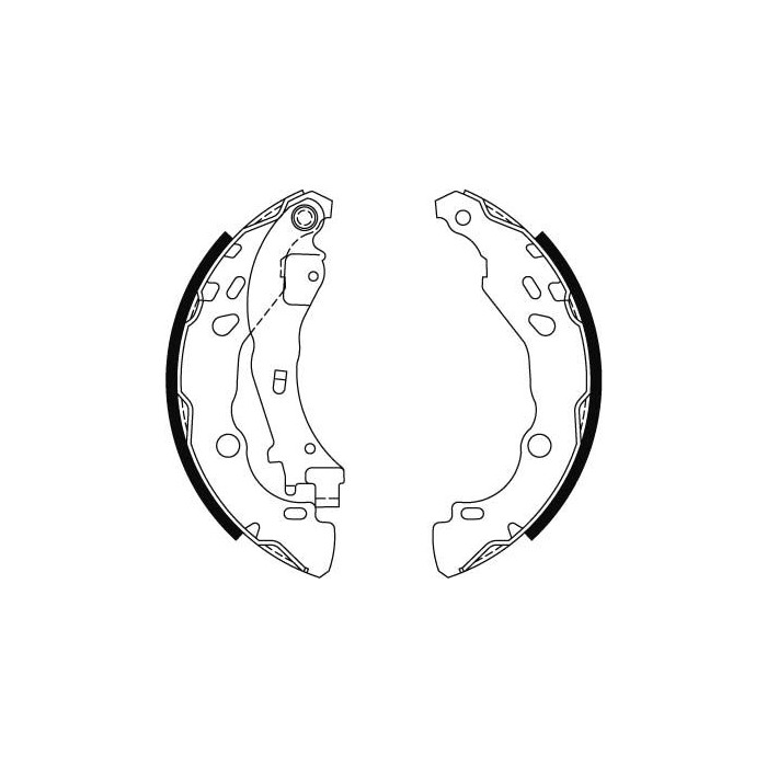 TRW Bremsbackensatz GS8474