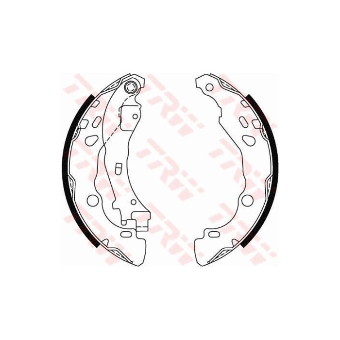TRW Bremsbackensatz GS8474