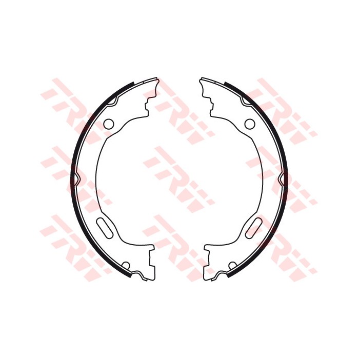 TRW Bremsbackensatz, Feststellbremse GS8475