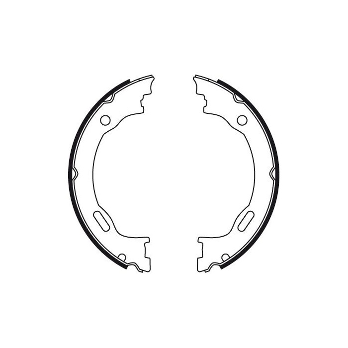 TRW Bremsbackensatz, Feststellbremse GS8475