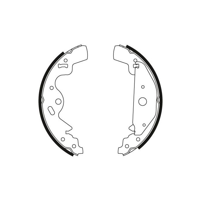 TRW Bremsbackensatz GS8477