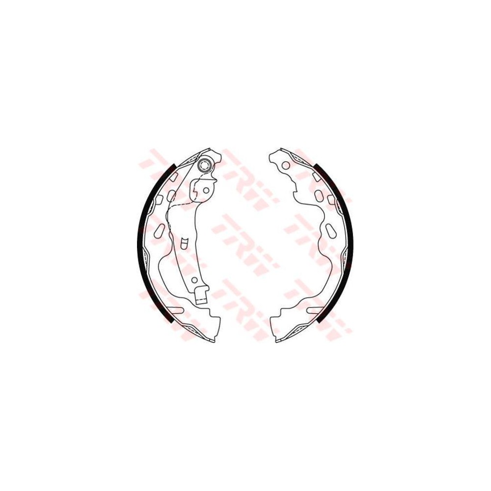 TRW Bremsbackensatz GS8480