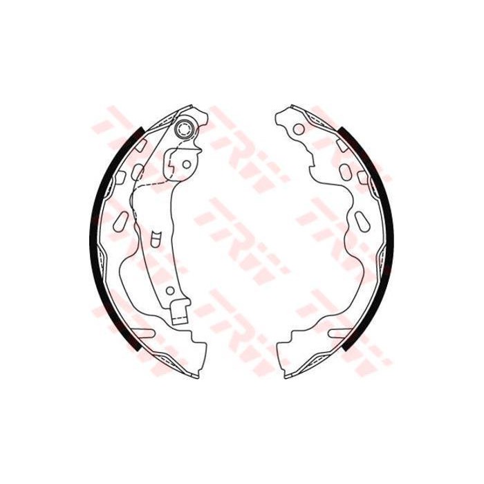 TRW Bremsbackensatz GS8480