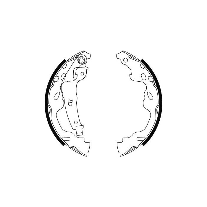 TRW Bremsbackensatz GS8480