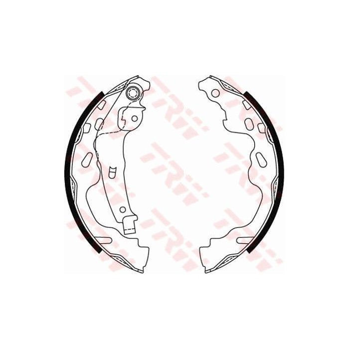 TRW Bremsbackensatz GS8480