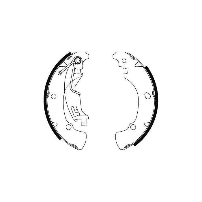 TRW Bremsbackensatz GS8488
