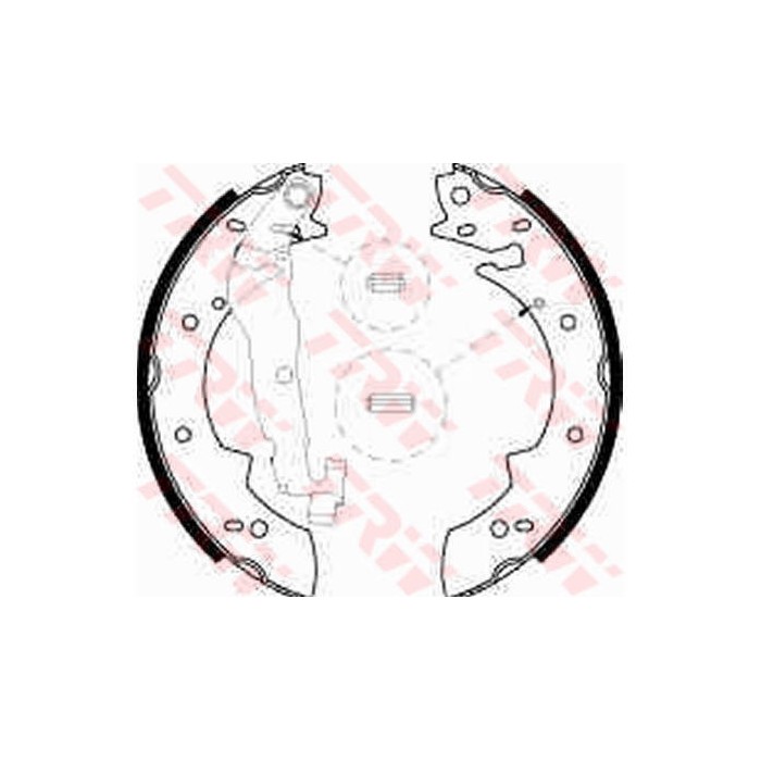 TRW Bremsbackensatz GS8524